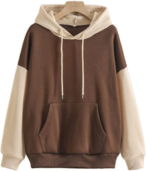 Cream  With Coffee Basic Hoodie