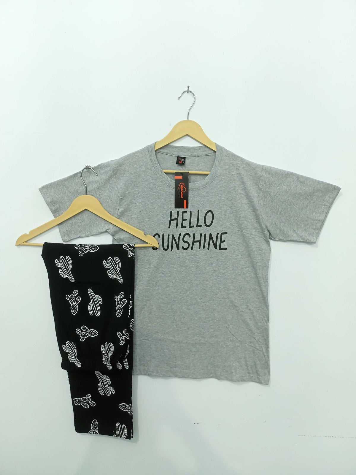 Hello Sunshine Printed Night Suit