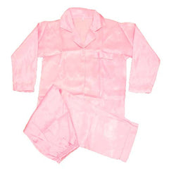 Pink Silk Pj Set